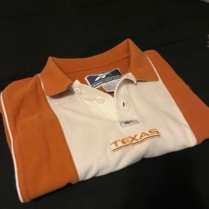 University of Texas polo shirt. Retro.